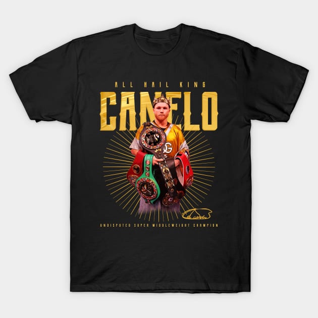 Canelo Alvarez T-Shirt by Juantamad